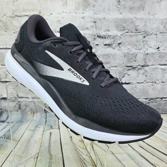 Brooks Other - Brooks Ghost 16 Men's 14 Wide 2E Black Running Shoes Athletic Sneakers Walking
